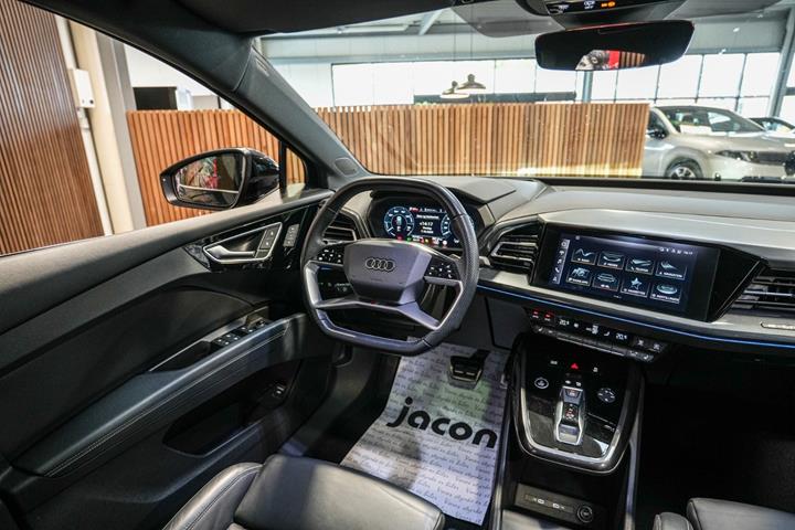 Sort Audi Q4 e-tron fra 2021