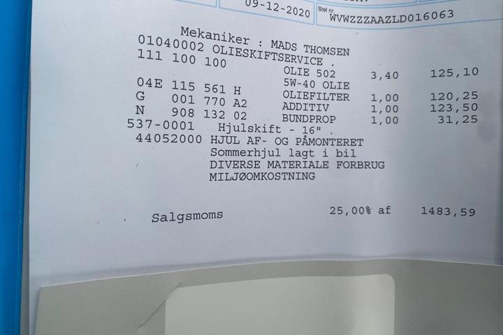 undefined VW UP! fra 2020