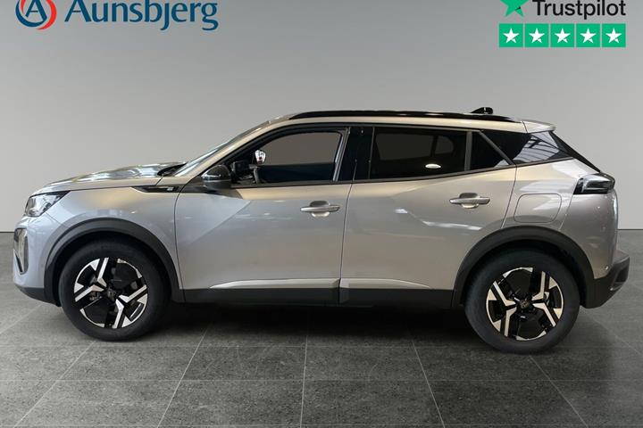 Grå Peugeot e-2008 fra 2025