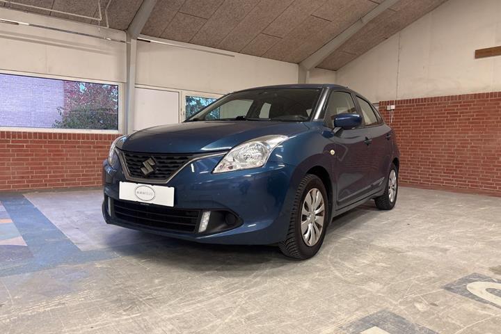 Blå Suzuki Baleno fra 2016