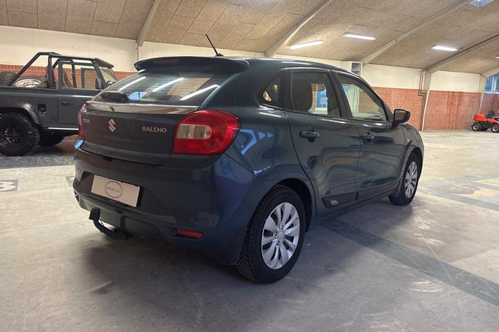 Blå Suzuki Baleno fra 2016