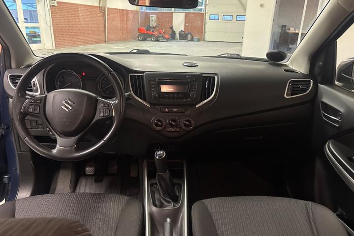 Blå Suzuki Baleno fra 2016