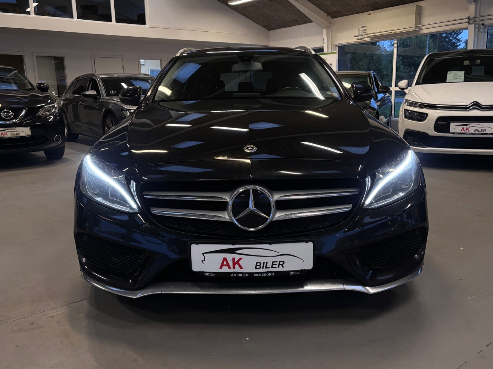 Sort Mercedes C220 d fra 2018