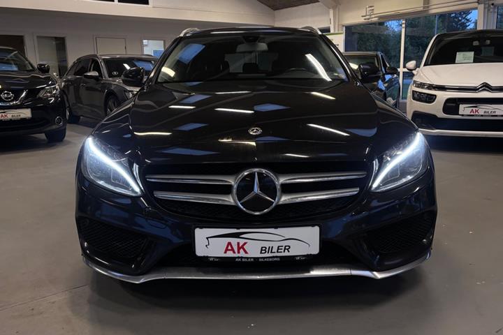 Sort Mercedes C220 d fra 2018