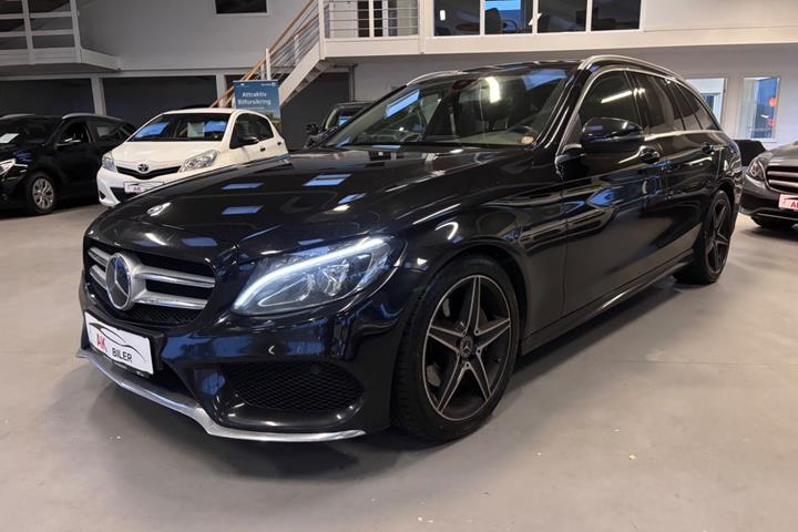 Sort Mercedes C220 d fra 2018