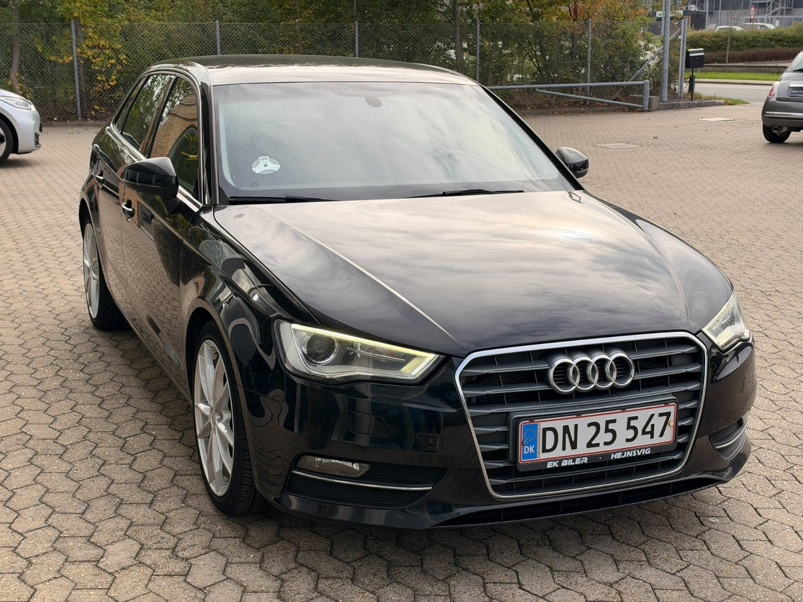 Sort Audi A3 fra 2014
