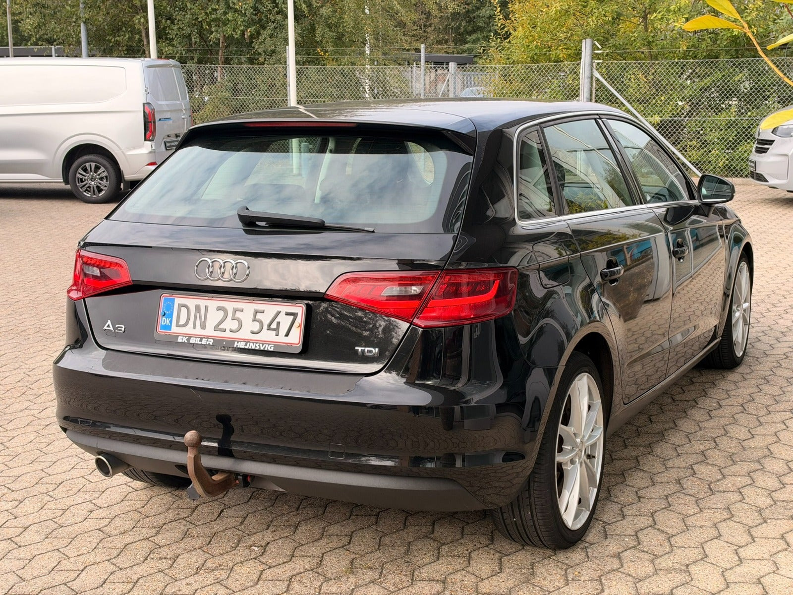 Sort Audi A3 fra 2014