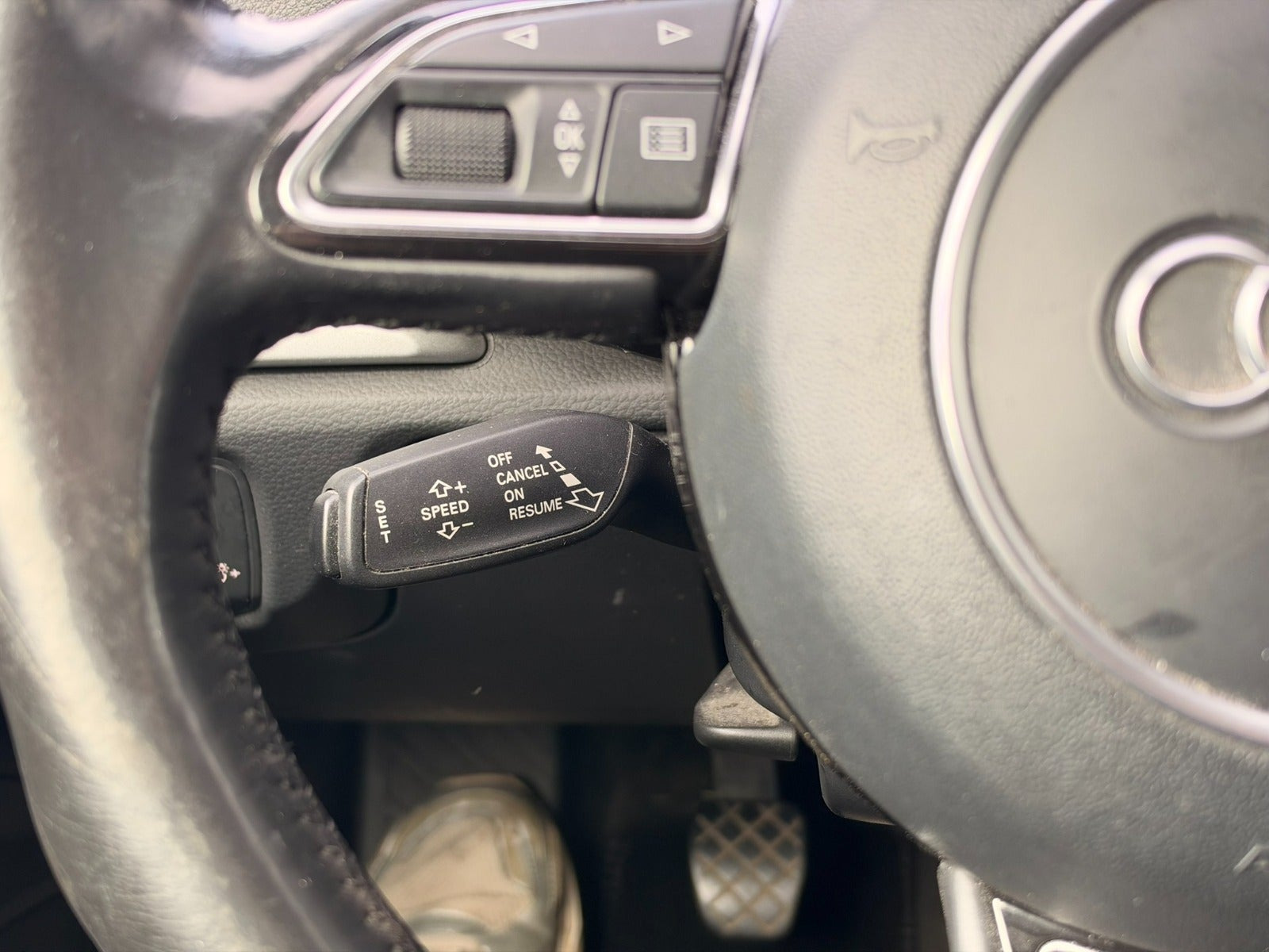 Sort Audi A3 fra 2014