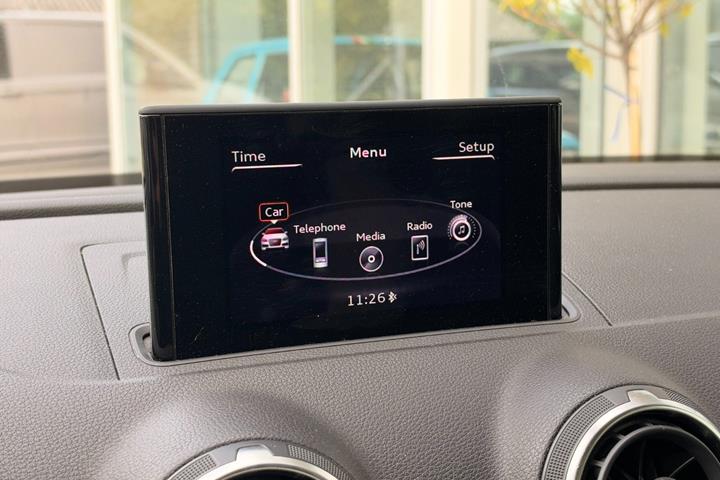 Sort Audi A3 fra 2014