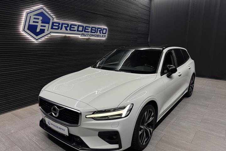 Hvid Volvo V60 fra 2019