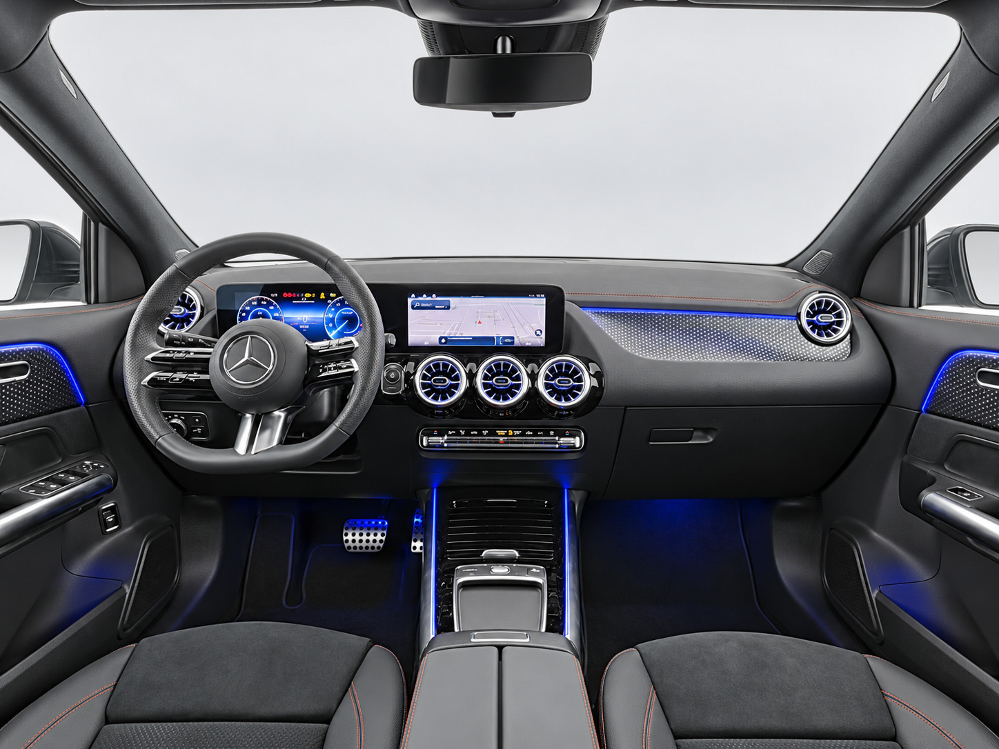Sort Mercedes EQA250+ fra 2026