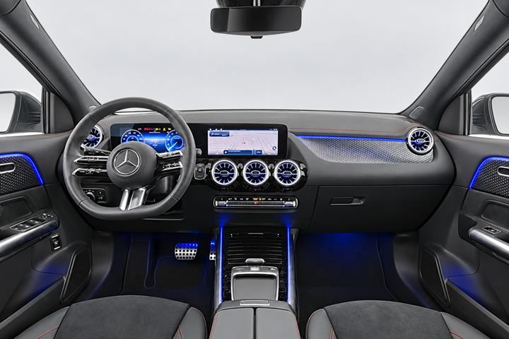 Sort Mercedes EQA250+ fra 2026