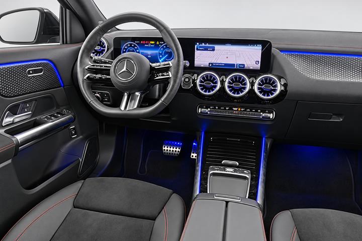 Sort Mercedes EQA250+ fra 2026