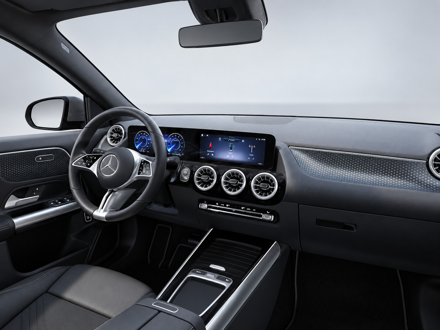 Sort Mercedes EQA250+ fra 2025