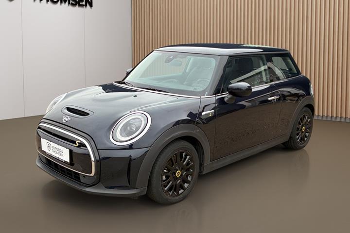 Sort Mini Cooper fra 2023 set udefra