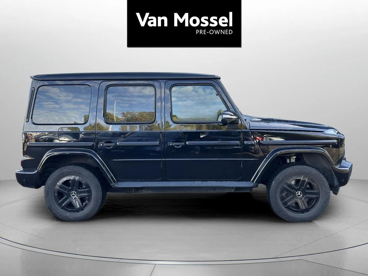 Sort Mercedes G580 fra 2025