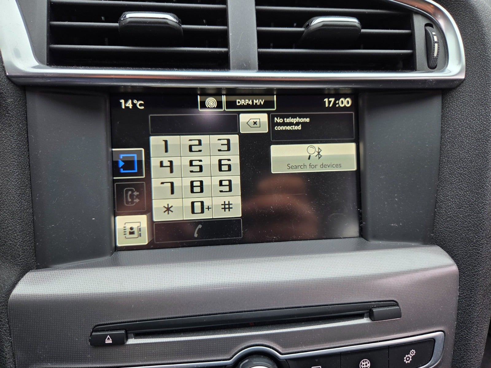 Grå Citroën C4 fra 2017