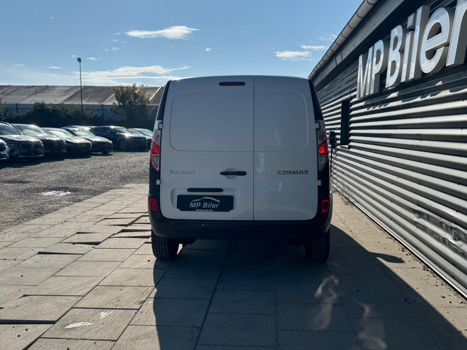 Hvid Renault Kangoo fra 2015