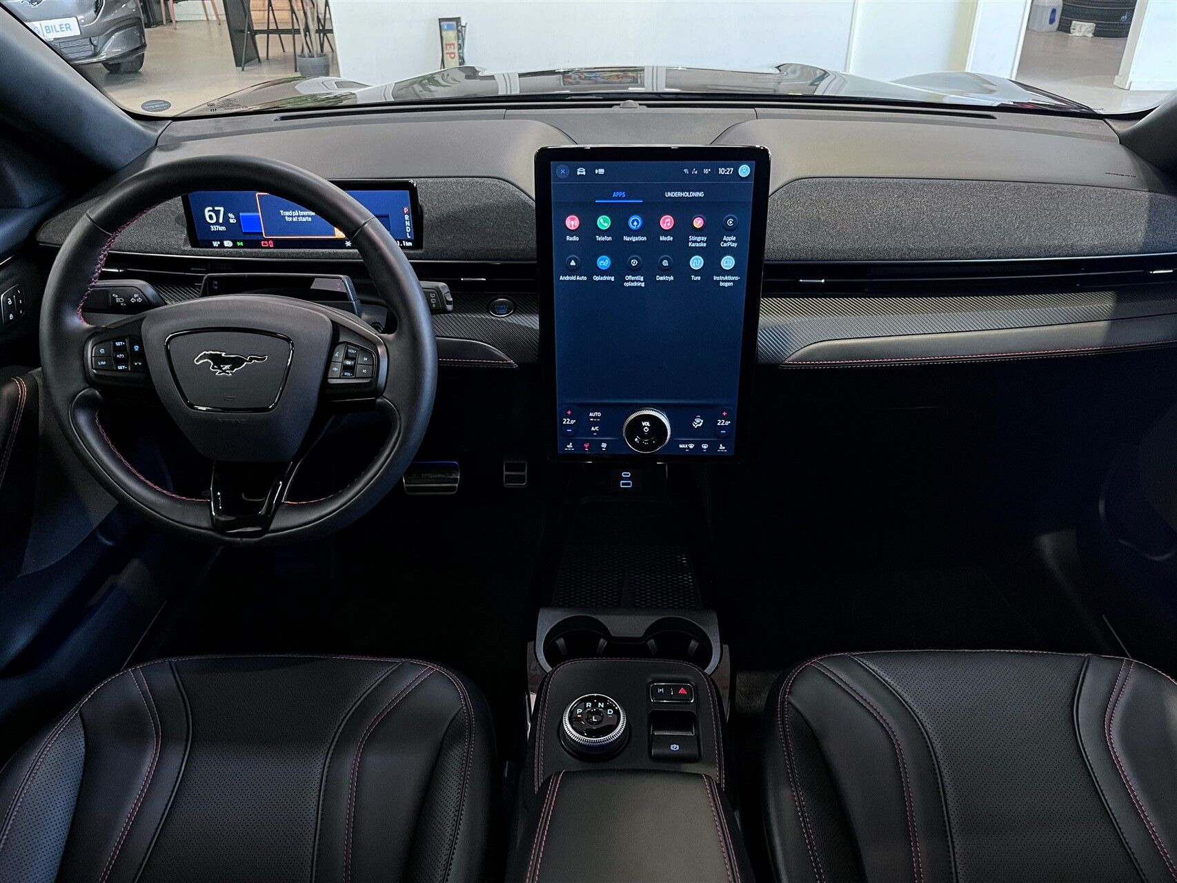 Sort Ford Mustang Mach-E fra 2023