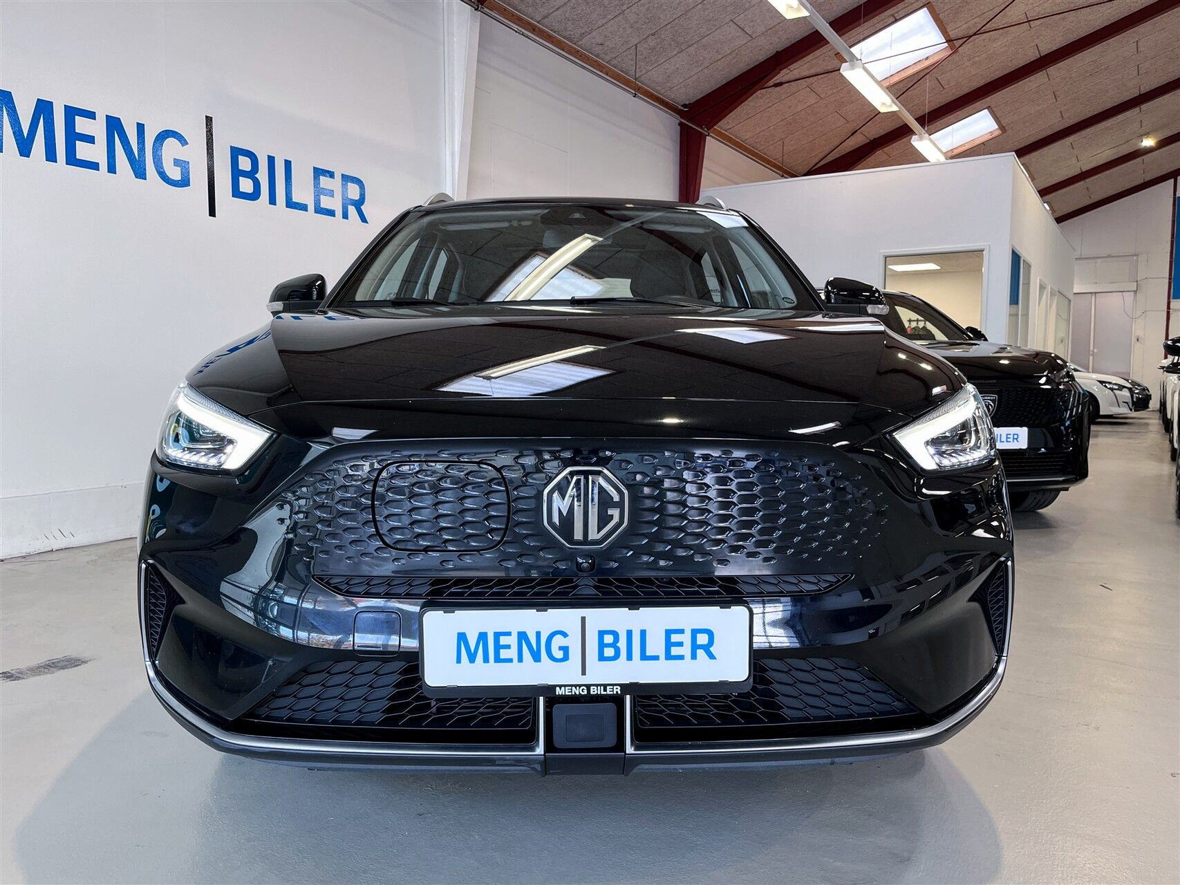 Sort MG ZS EV fra 2023