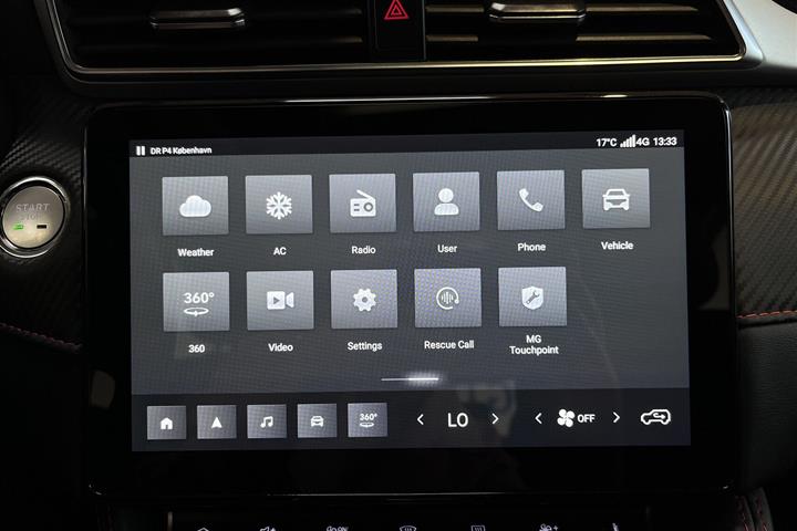 Sort MG ZS EV fra 2023
