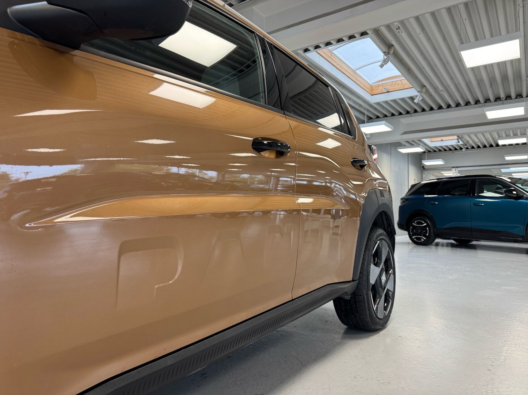 Brun Fiat Grande Panda fra 2025