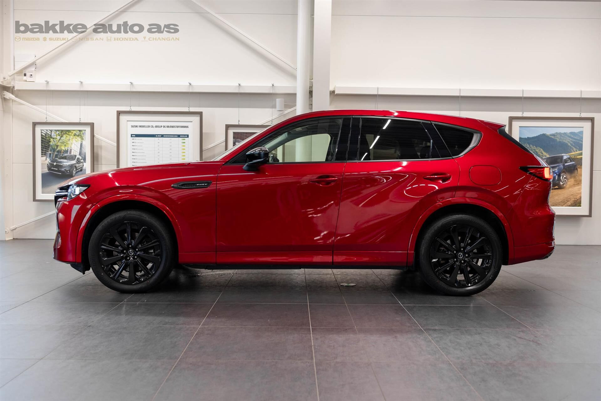 Rød Mazda CX-60 fra 2022