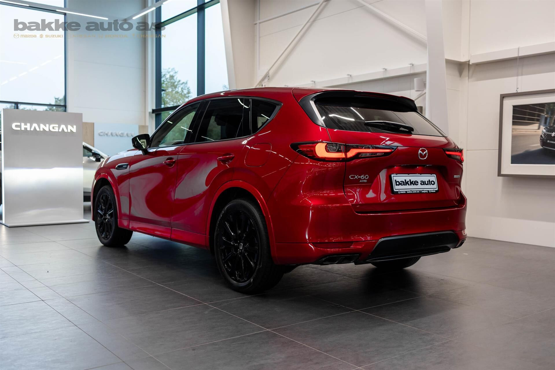 Rød Mazda CX-60 fra 2022