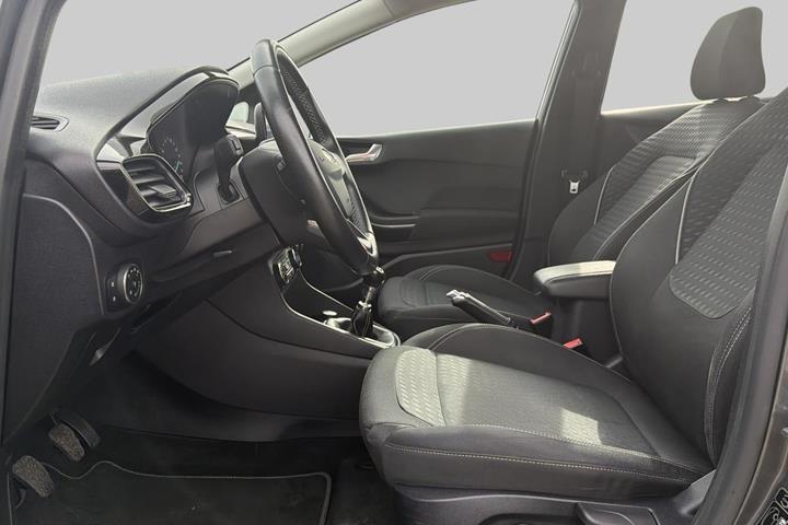 Grå Ford Fiesta fra 2018
