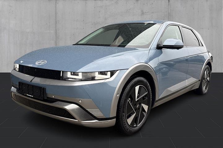 Blå Hyundai Ioniq 5 fra 2026 set udefra