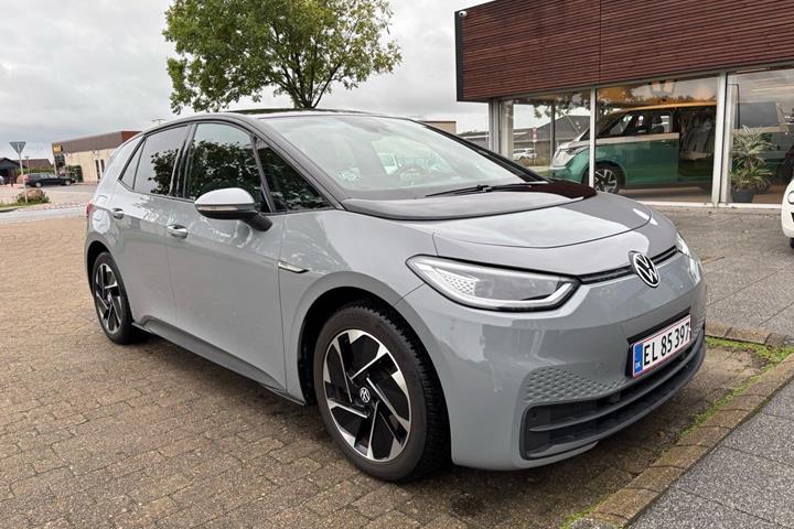 Grå VW ID.3 fra 2021