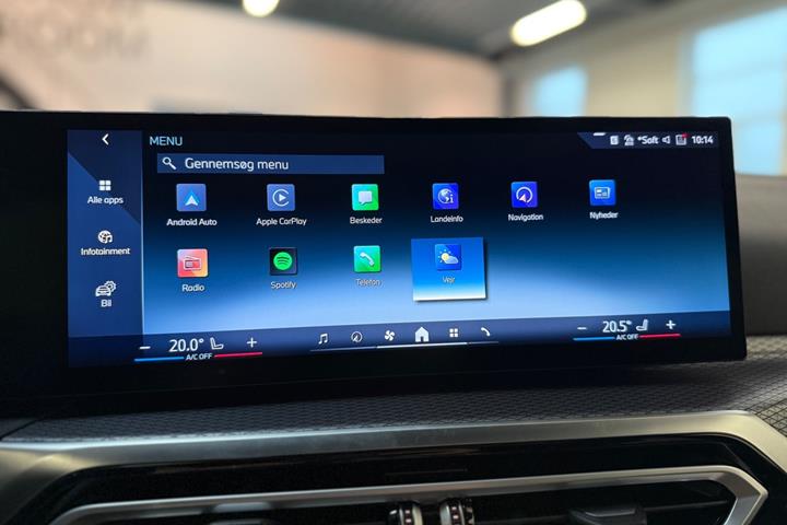 Hvid BMW i4 fra 2024