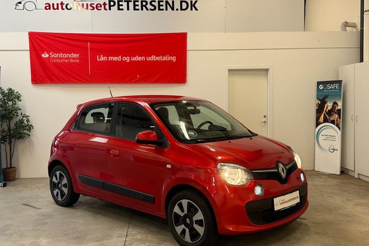 Orange Renault Twingo fra 2017