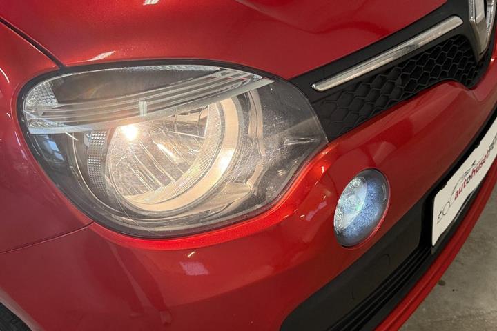 Orange Renault Twingo fra 2017