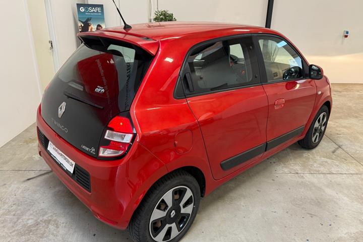 Orange Renault Twingo fra 2017