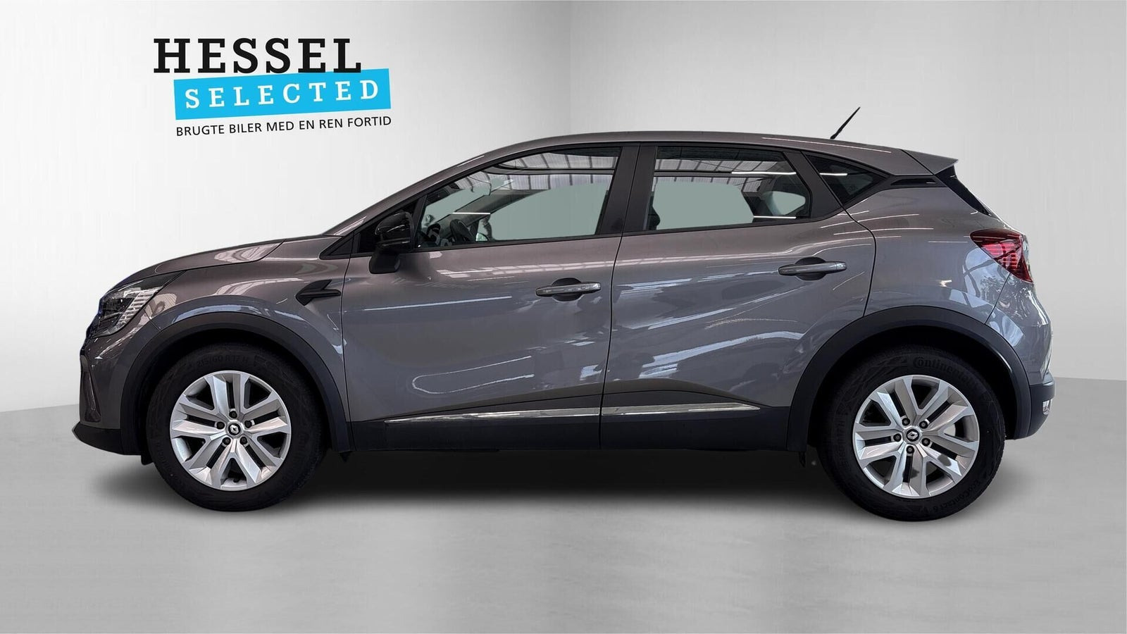 Grå Renault Captur fra 2021