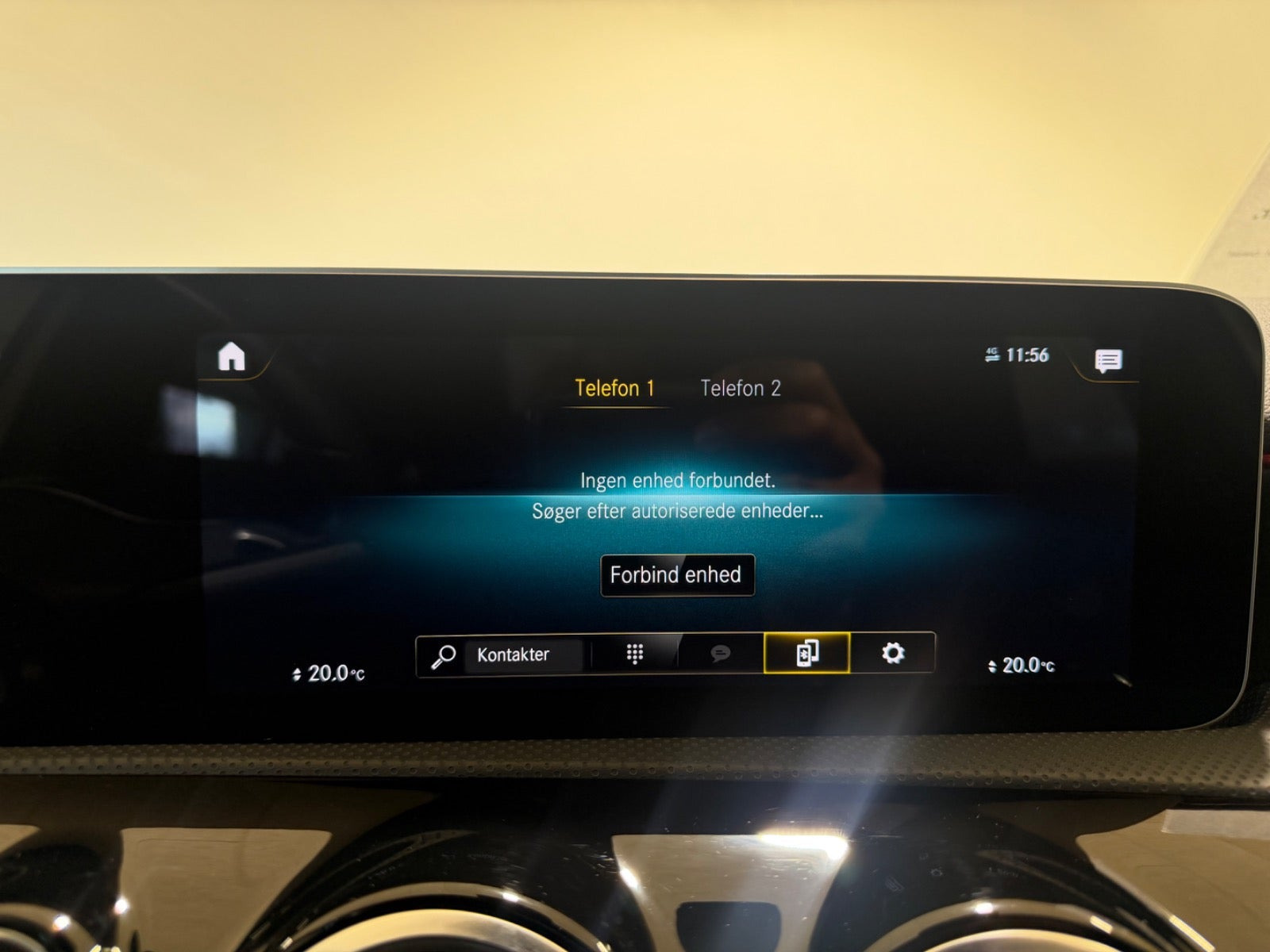 Sølv Mercedes A220 d fra 2020