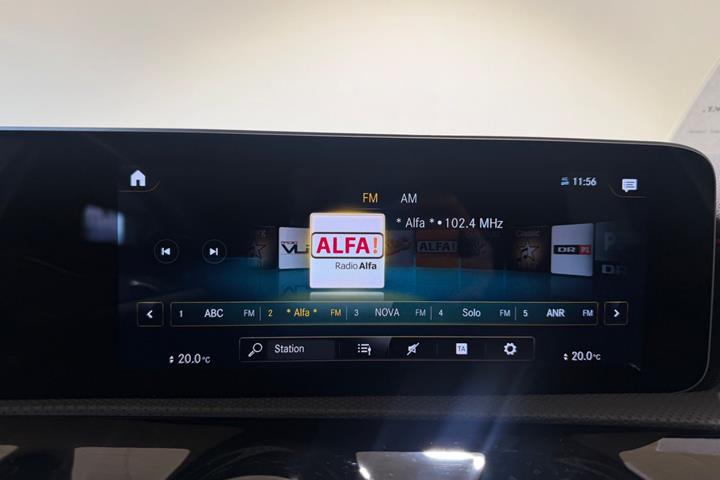 Sølv Mercedes A220 d fra 2020