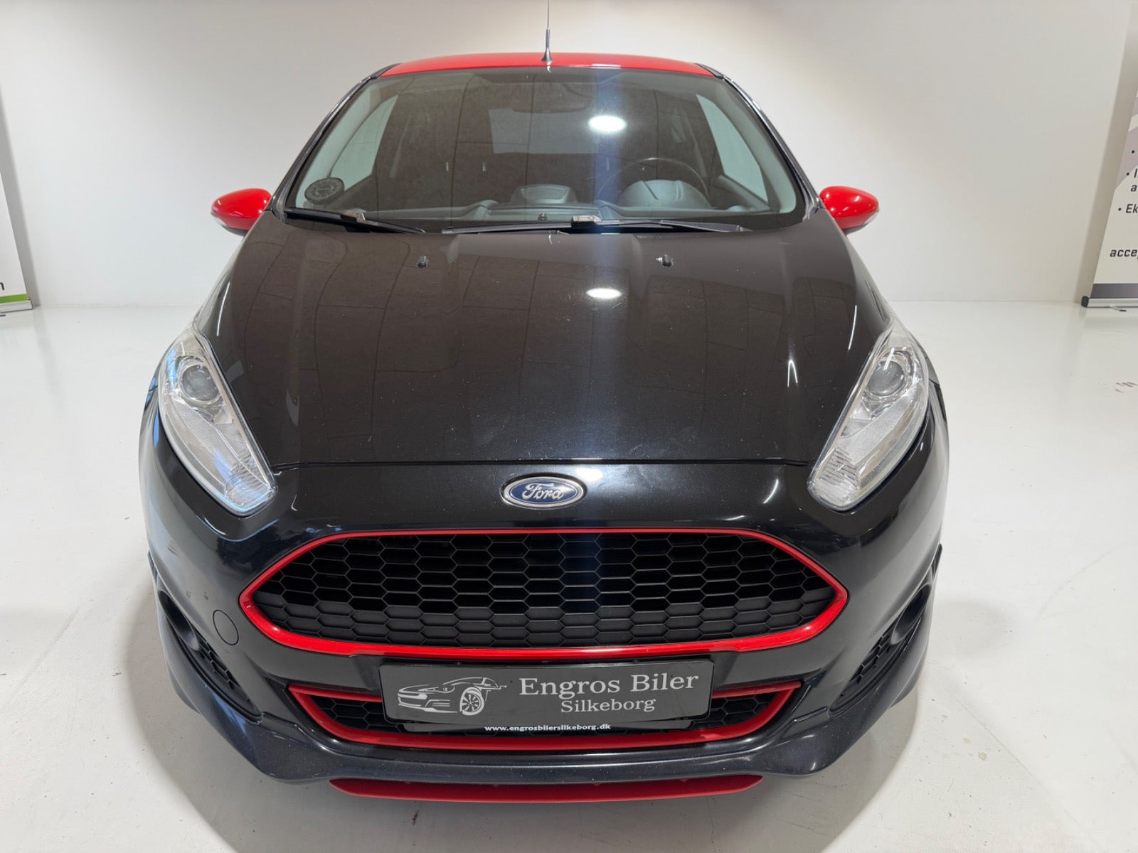 Sort Ford Fiesta fra 2015