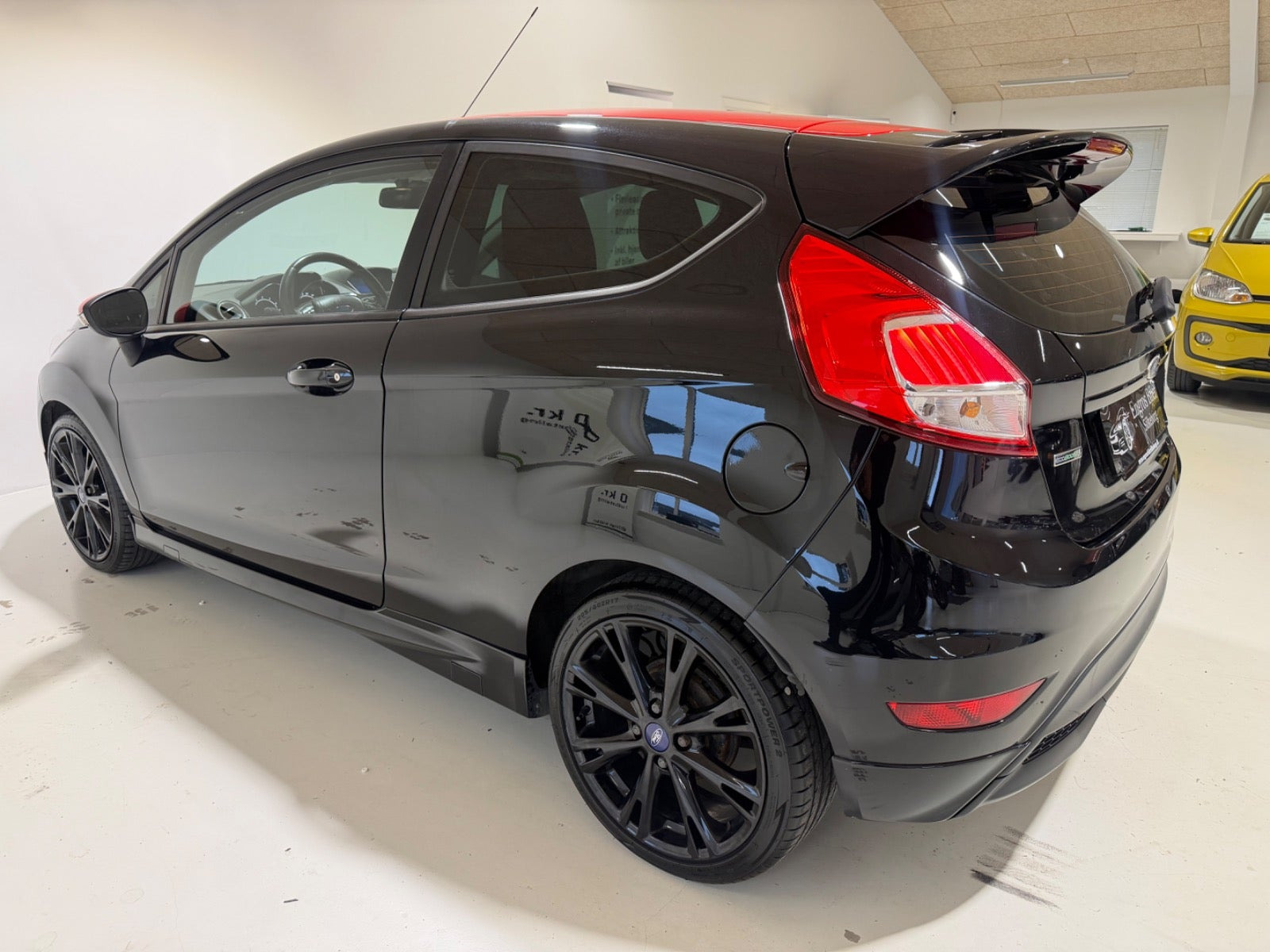 Sort Ford Fiesta fra 2015
