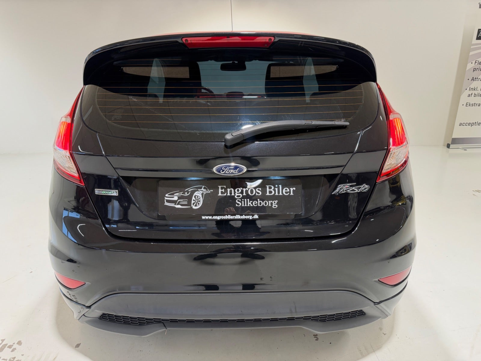 Sort Ford Fiesta fra 2015