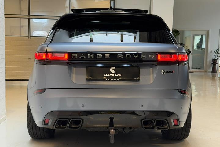 Grå Land Rover Range Rover Velar fra 2020