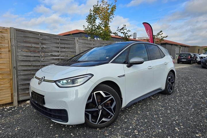 Hvid VW ID.3 fra 2020