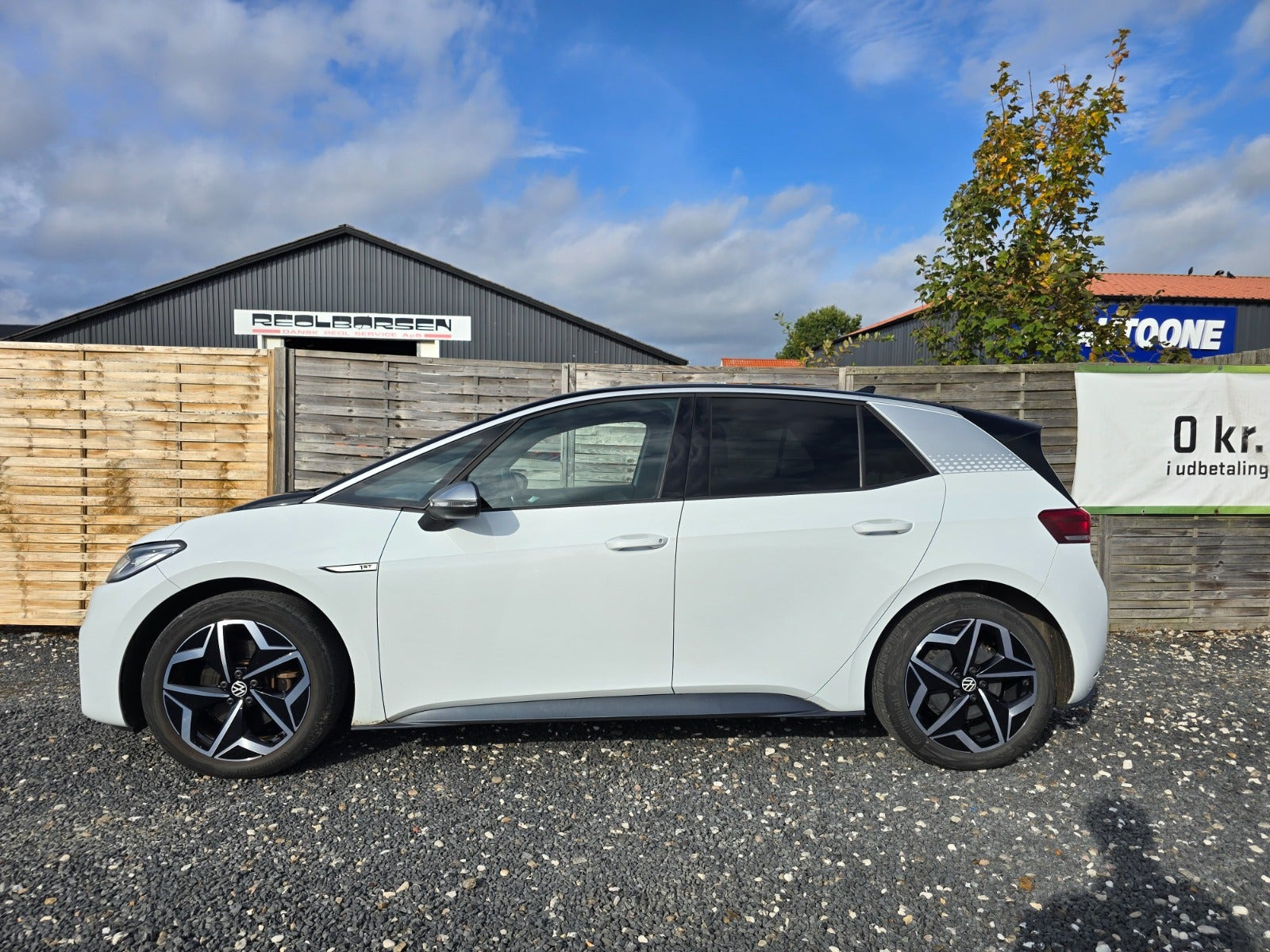 Hvid VW ID.3 fra 2020