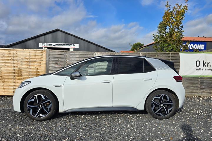 Hvid VW ID.3 fra 2020