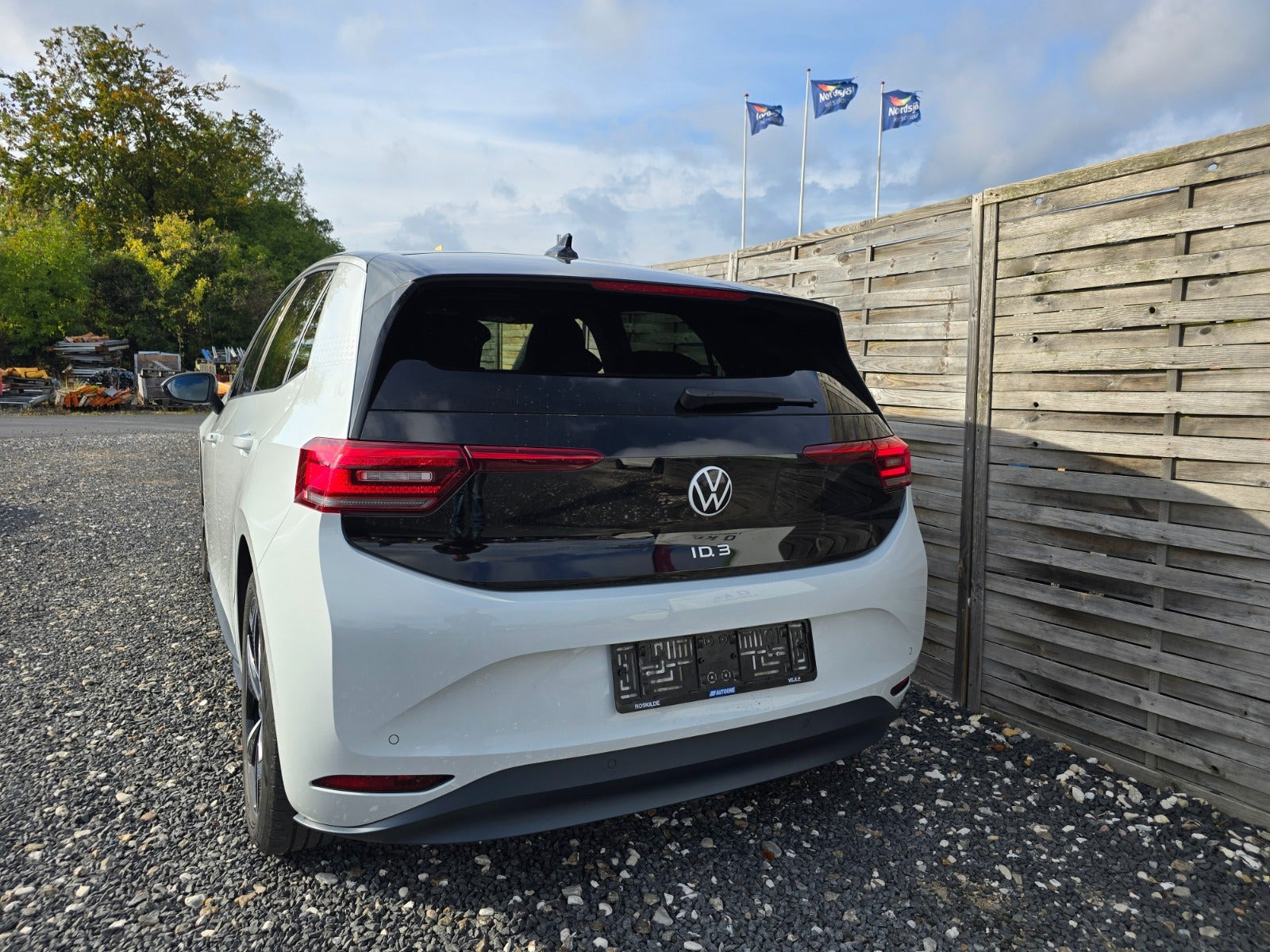 Hvid VW ID.3 fra 2020