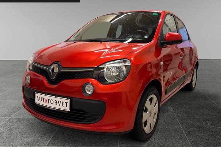 Rød Renault Twingo fra 2015