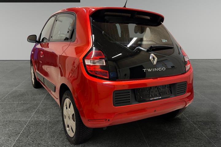 Rød Renault Twingo fra 2015