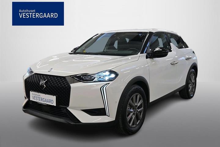 Hvid DS DS 3 CrossBack fra 2022 set udefra