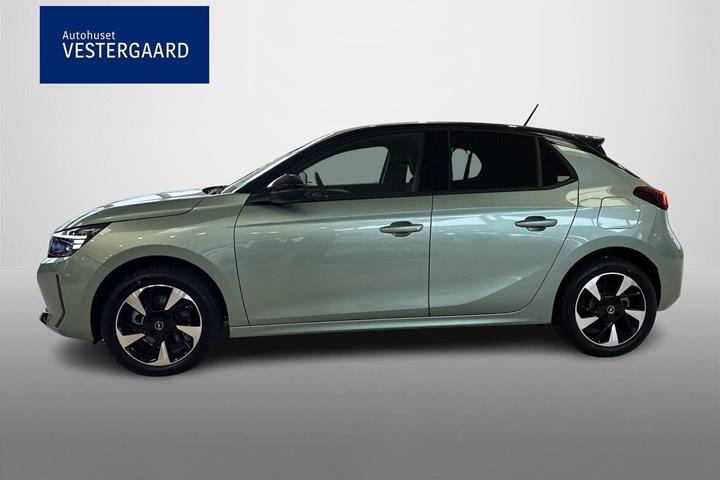 Grøn Opel Corsa-e fra 2026